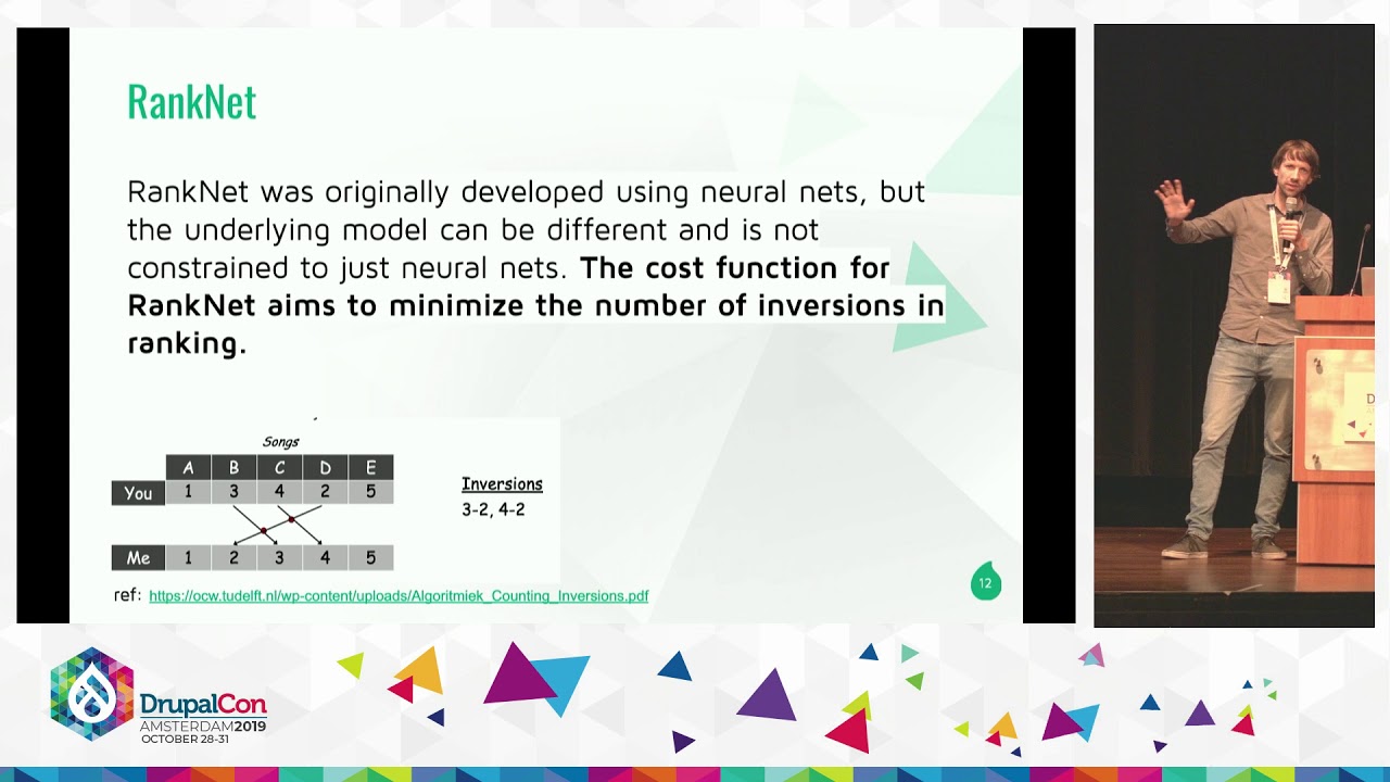DrupalCon Amsterdam 2019:[Machine Learning] Creating more relevant search results with Learn to Rank