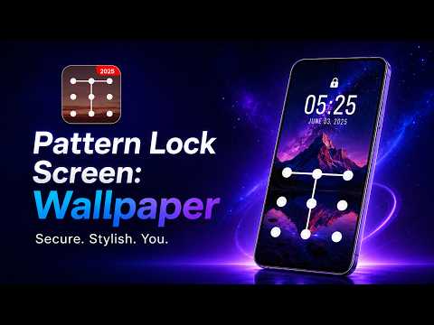 Pattern Lock Screen: Wallpaper