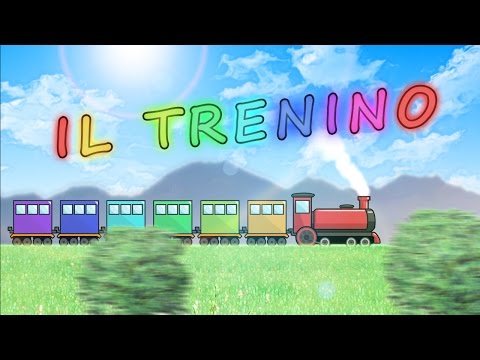 IL TRENINO - Canzoni per bambini e bimbi piccoli - BABY SONG - video cartoons