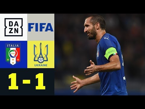 Squadra Azzurra schon wieder sieglos: Italien - Ukraine 1:1 | Highlights | Testspiel | DAZN
