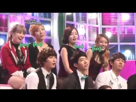 Sunhwa watches Kwanghee in women's clothes 시크릿 Secret Magic Haha Cheon Myunghun Kim JongMin Kwanghee