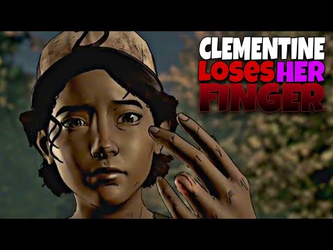 CLEMENTINE LOSES HER FINGER SCENE - The Walking Dead: A 🆕 Frontier(Highlights)