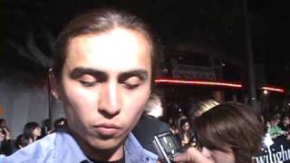 Solomon Trimble at the LA Twilight Premiere video