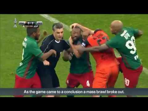 Ouch! Punches and kicks thrown in Russian Cup football final