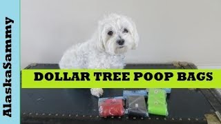 Poop Bags for Dogs From Dollar Tree