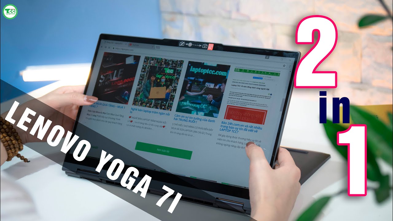 [New] Lenovo Yoga 7i- 14ITL5 | i5-1135G7| RAM 8G| SSD 256G| VGA Intel Iris Xe G7| Màn 14' FHD IPS Touch