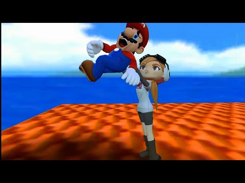 Meggy Abuses Mario (Mario's fall 30 sec)