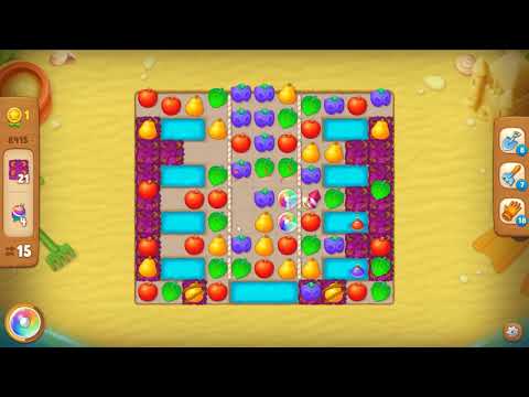 GardenScapes level 8415 🌱 Playrix HD 👋😘✌️