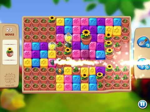 Lily’s Garden: Design & Relax - Day 8 - Level 197 - Hot Streak - FULL STORY - CaroGamesNL