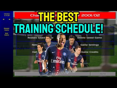 Championship Manager 01/02 The Best Training Schedule
