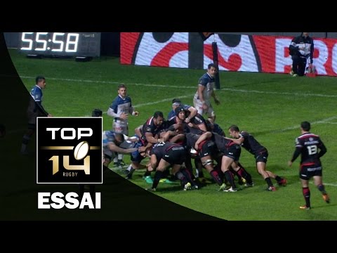 TOP 14 ‐ Essai Leonardo GHIRALDINI (ST) – Toulouse-Castres – J10 – Saison 2016/2017