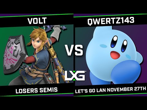 Volt (Link) vs qwertz143 (Kirby) - LXG Let's Go LAN November 27th