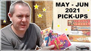MAY - JUN 21 - PICK UPS video - (Switch, Master System & More!)