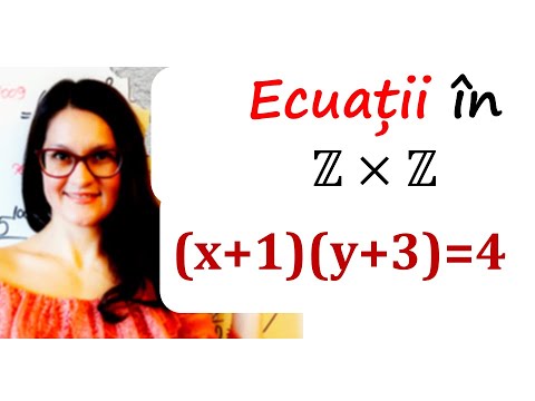 Ecuatii dificile în Z x Z ❤️ Clasa a VI-a