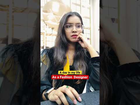 A day in my life  As a Fashion designer 👩‍🎨 #anjsfashion #youtubeindia
