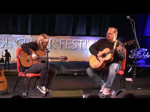 Jule Malischke & Don Ross at the Ullapool Guitar Festival 2024