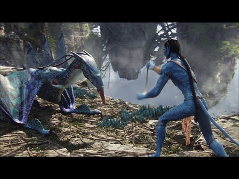 Avatar (2009) - Jake's First Flight on His Ikran