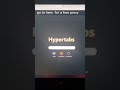 Free Hyper Tabs Proxy Unblocked At School