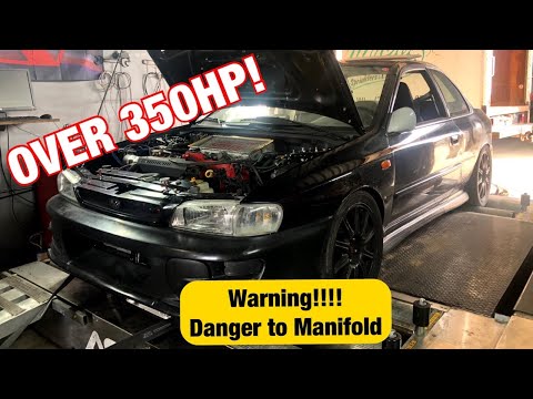 2nd YouTube video about how much boost can a stock ej205 handle