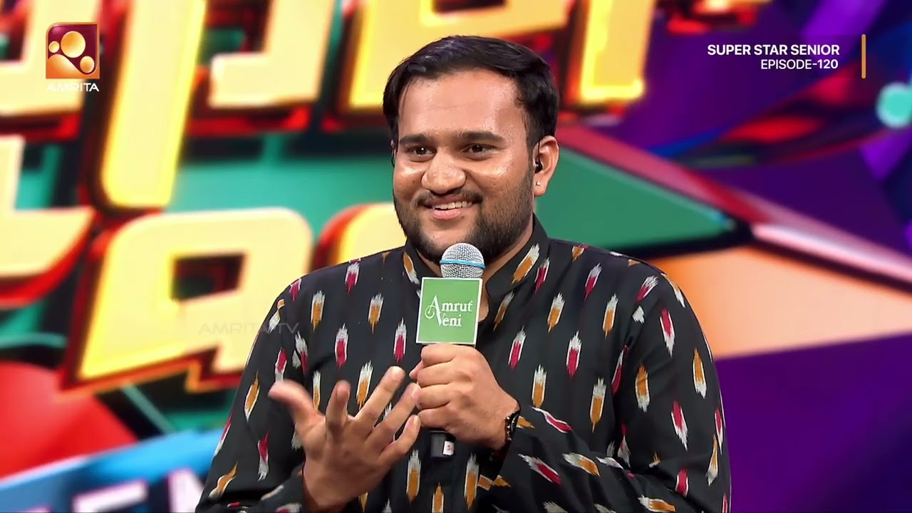 "ടെൻഷൻ മാറ്റിയാൽ അർജുൻ കലക്കും" -ഷാൻ | Arjun | Epi 120 | Super star Senior | Amrit