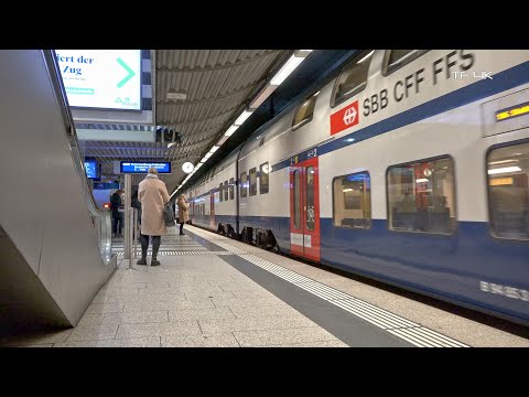 Trains At Zurich Airport