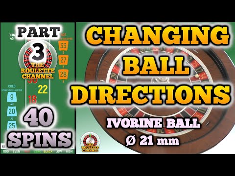40 Roulette Wheel Spins - Both Directions - Green Scoreboard - Part 3 of 5