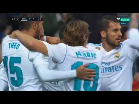 Real Madrid vs Eibar 3-0 - Highlights & Goals - 22 October 2017
