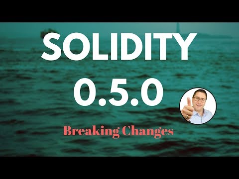S20 - Solidity v0.5.0 Breaking Changes