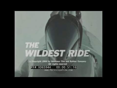 "THE WILDEST RIDE" 1964 BONNEVILLE SALT FLATS   LAND SPEED RECORD w/ CRAIG BREEDLOVE    XD65944