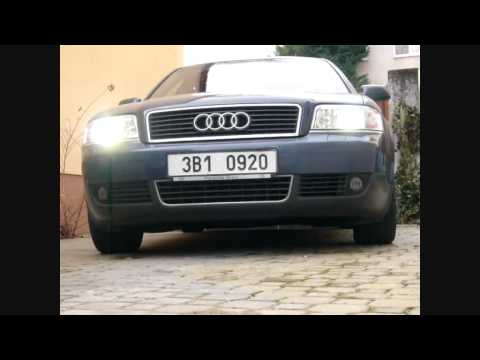 D2S Audi A6 old original xenon bulbs vs. new Philips 85122+