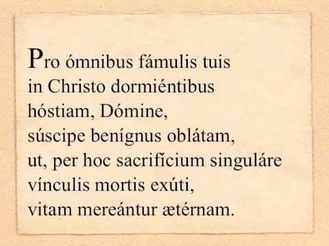 02/11 Omnium Defunctorum 3 - Oratio super oblata