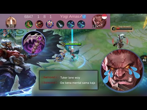 KAJA BIKIN BALMOND KENA MENTAL LAGI! BUILD KAJA TERSAKIT DAN TERKUAT 2022 - MOBILE LEGEND
