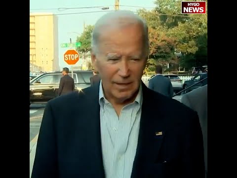 Biden: I don't want to answer BC I might tell you what I think; WALZ: walks away