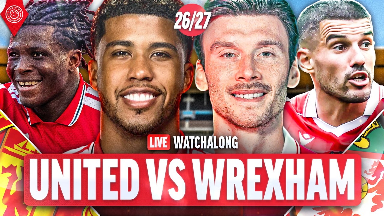 Manchester United vs Wrexham | LIVE 2026/27 Pre-Season Watchalong