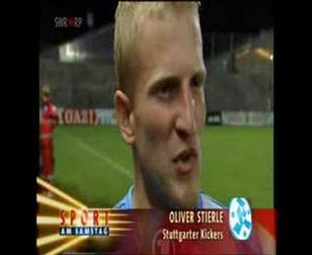 Stuttgarter Kickers - SV Sandhausen 1:2 (0:2) Spielbericht