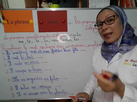 Les pronoms personnels compléments d'objet COD et COI.Exercices avec correction explicative.