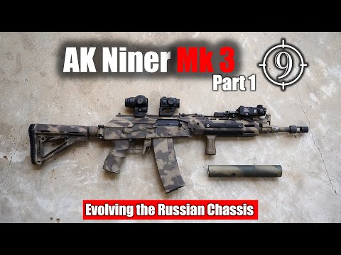 AK Niner Mk3 - the Russian night-fighter Pt. 1 ( Saiga AK102 + SAG Mk3 | Sureshot Armament Group)