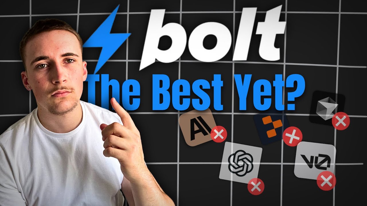 This new tool made me an AI SaaS in minutes┃Cursor & v0 killer?