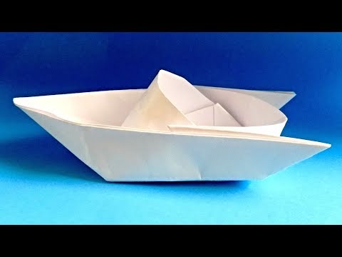 How To Make a Paper Boat That Floats - Origami Boat