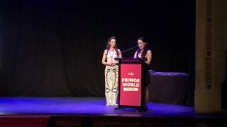 Simone Craddock - 2020 Fringe World Music &amp; Musicals Award - Acceptance Speech