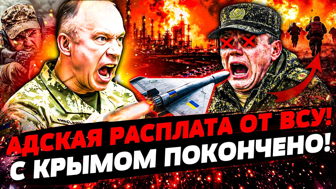 💥ЭТИМ УТРОМ! ТУДА ВОРВАЛИСЬ ВСУ: ДИКИЙ РАЗГРОМ РУССКИХ! КРЫМ: СРОЧНАЯ ЭВАКУА