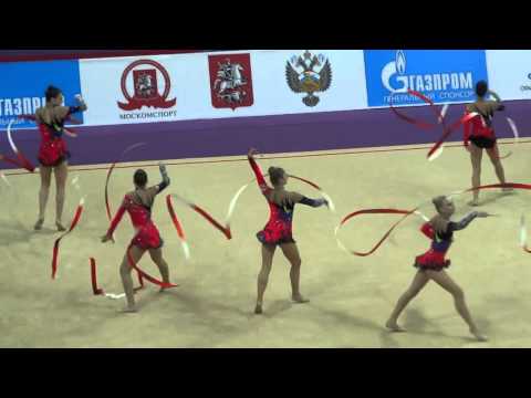 Latvia team 5 Ribbon Final - Grand Prix Moscow 2016