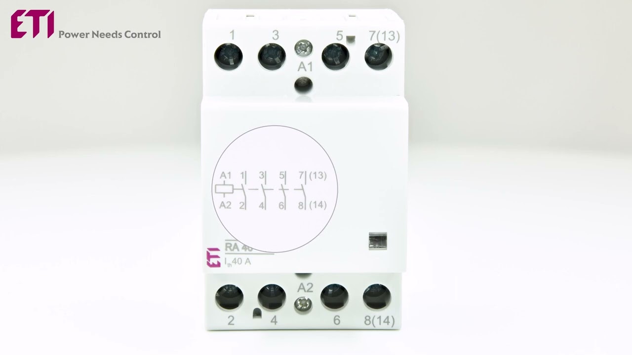 Контактор модульный RA 25-40 25A 230V AC 4NO, ETI 2464094