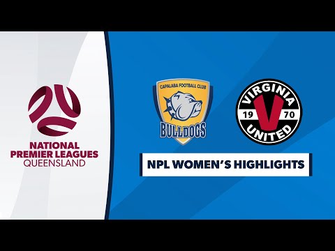 NPL Women's R4 - Capalaba FC vs. Virginia United Highlights