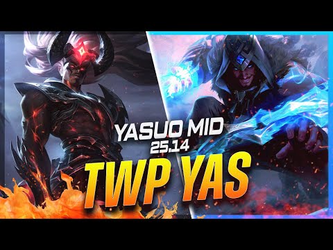 TheWanderingPro Yasuo QuadraKill - Yasuo vs Sylas MID Patch 25.14 Gameplay S15