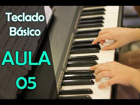 #05 CURSO DE TECLADO BÁSICO l Aula 05 l Exercícios de Técnica ( Parte 1 )