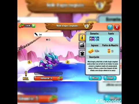 Noble Dragon congelado nivel 25