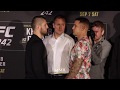 UFC 242: Khabib Nurmagomedov vs. Dustin Poirier Staredown - MMA Fighting