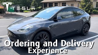 My Tesla Model Y Order and Delivery Experience EXPLAINED