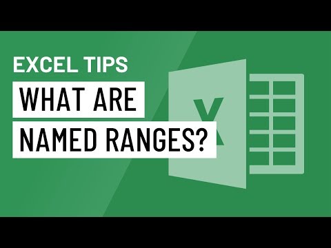 Excel Quick Tip What are Named Ranges